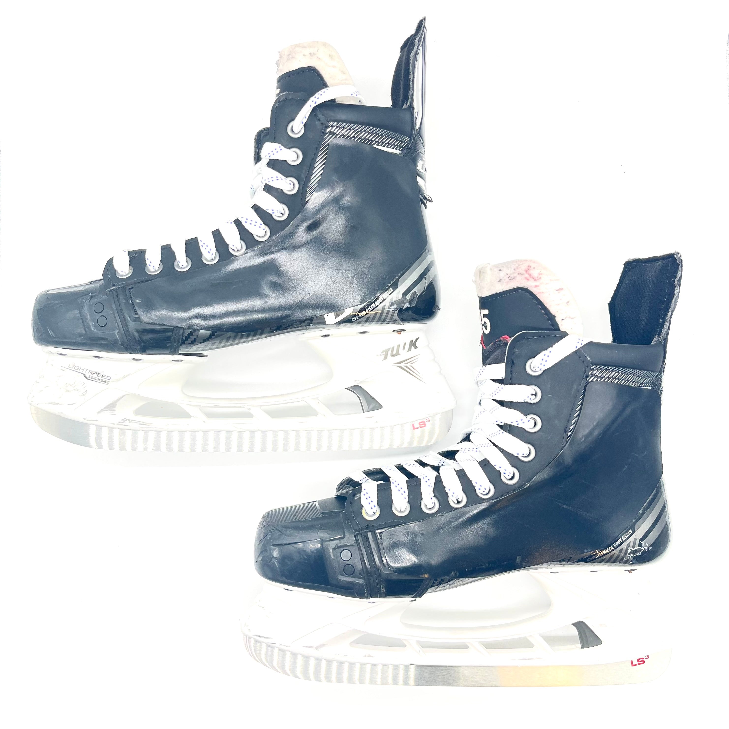 CCM AS-V Pro - Patins de hockey d'occasion NHL Pro Stock - Taille 9,75D